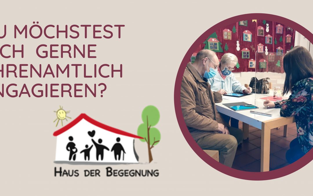 Engagiere dich im Haus der Begegnung Mühldorf